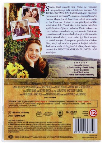 Pod słońcem Toskanii [DVD]