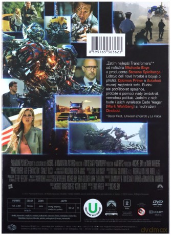 Transformers: Wiek zagłady [DVD]