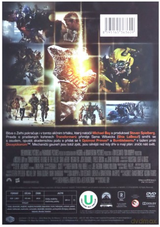 Transformers: Zemsta upadłych [DVD]
