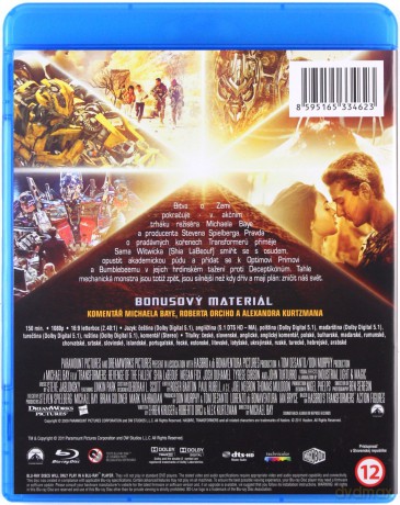 Transformers: Zemsta upadłych [Blu-Ray]