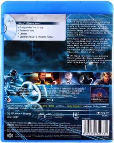 Tron: Dziedzictwo [Blu-Ray]