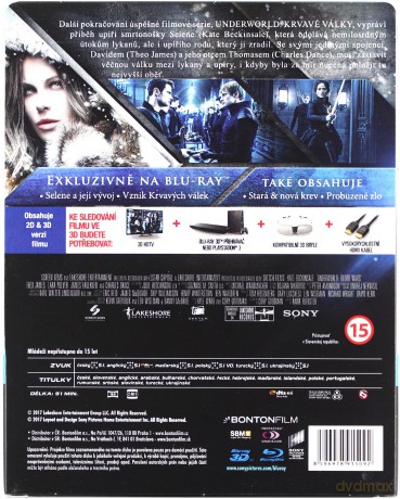 Underworld: Wojny krwi (steelbook) [Blu-Ray 3D]+[Blu-Ray]