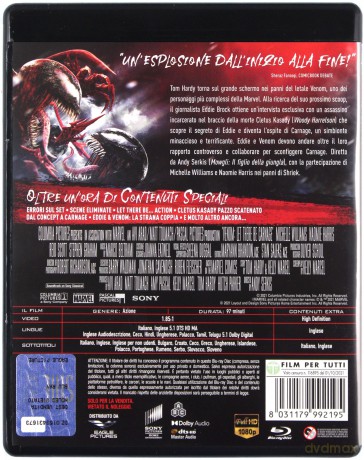 Venom 2: Carnage [Blu-Ray]