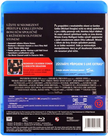Wall Street: Pieniądz nie śpi [Blu-Ray]