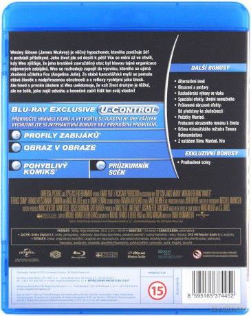 Wanted: Ścigani [Blu-Ray]