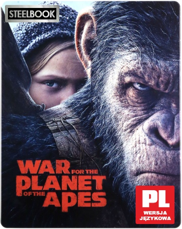 Wojna o planetę małp (steelbook) [Blu-Ray]