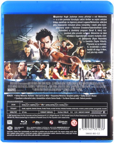 X-Men Geneza: Wolverine [Blu-Ray]