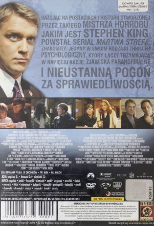 Martwa strefa sezon 2 [BOX] [4DVD]