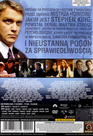 Martwa strefa sezon 2 [BOX] [4DVD]