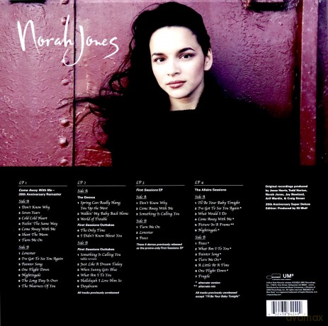 Norah Jones: Come Away With Me - 20th Anniversary (Deluxe) (Limited) [4xWinyl]