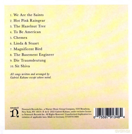 Gabriel Kahane: Magnificent Bird [CD]