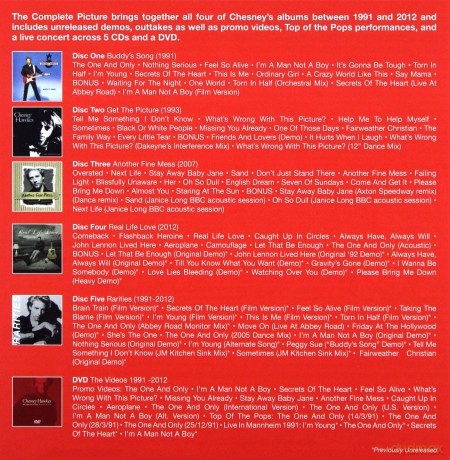Chesney Hawkes: The Complete Picture The Albums 1991-2012 [DVD]+[5CD]