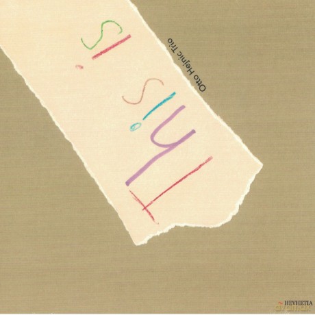 Otto Hejnic Trio: This Is How It Is [CD]