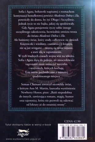 Akademia dobra i zła (Tom 2) Świat bez książąt - Soman Chainani [KSIĄŻKA]