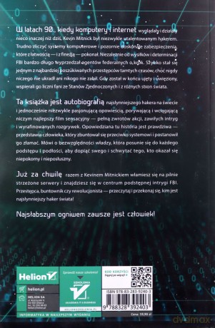 Duch w sieci. Moje przygody jako najbardziej poszukiwanego hakera wszech czasów - Kevin Mitnick [KSIĄŻKA]