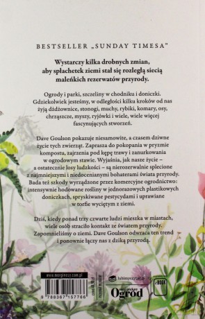 Dżungla w ogrodzie albo ogrodnictwo na ratunek planecie - Dave Goulson [KSIĄŻKA]