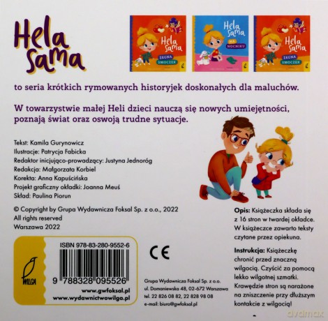 Hela sama. Myje zęby - Kamila Gurynowicz [KSIĄŻKA]