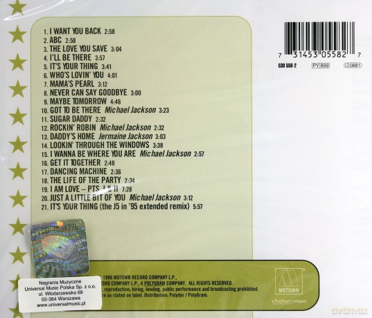 Jackson 5 : Ultimate Collections [CD]