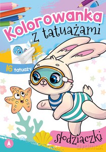 Kolorowanka z tatuażami. Słodziaczki [KSIĄŻKA]