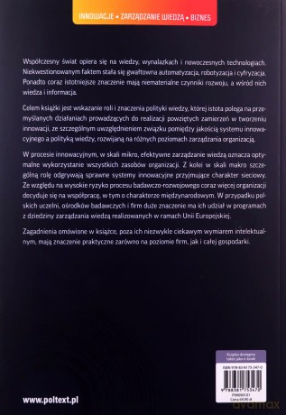 Polityka wiedzy a współczesne procesy innowacyjne - Małgorzata Golińska-Pieszyńska [KSIĄŻKA]