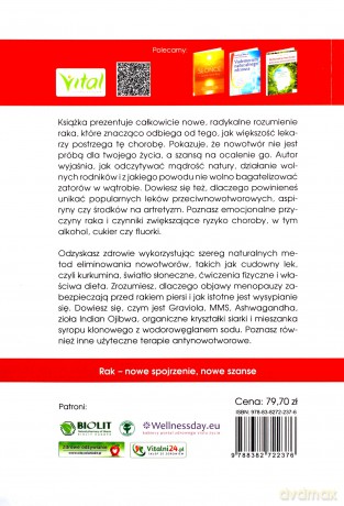 Rak to nie choroba a mechanizm uzdrawiania - Andreas Moritz [KSIĄŻKA]