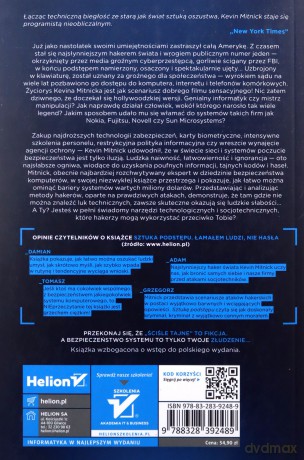 Sztuka podstępu. Łamałem ludzi, nie hasła - D. Mitnick MitnickKevin [KSIĄŻKA]