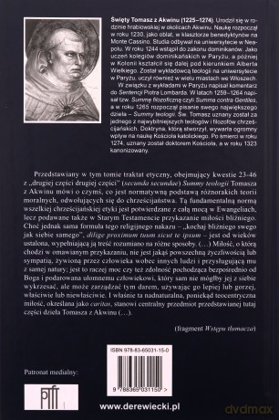 Traktat o miłości - Tomasz z Akwinu Święty [KSIĄŻKA]