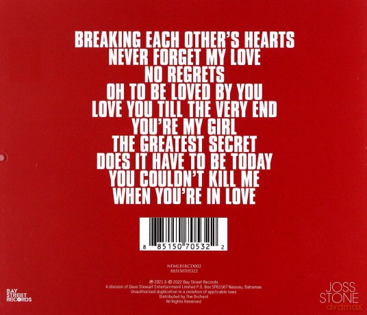 Joss Stone: Never Forget My Love [CD]