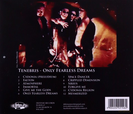 Tenebris: Only Fearless Dreams [CD]