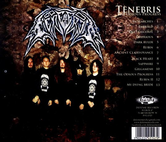 Tenebris: The Odious Progress [CD]