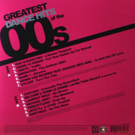 Greatest Dance Hits Of The 00's (Purple) [Winyl]