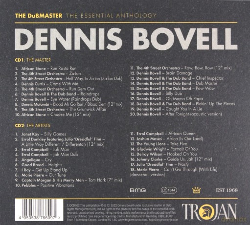 Dennis Bovell: The Dubmaster: The Essential Anthology [2CD]