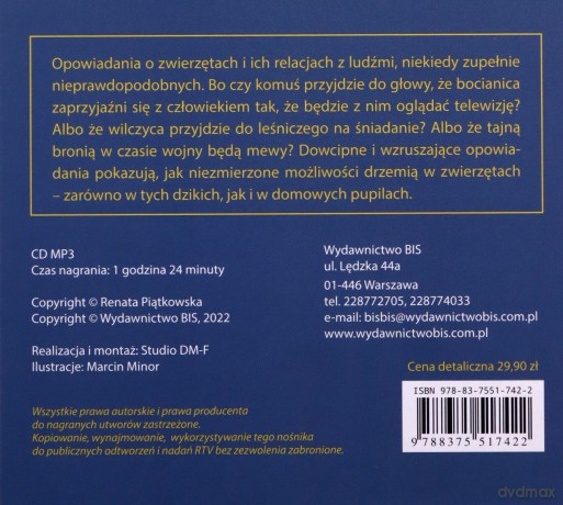 CD MP3 Biszkopt, pingwin i reszta - Renata Piątkowska [AUDIOBOOK]