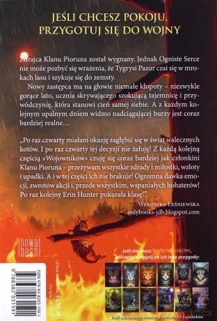 Cisza przed burzą. Wojownicy  - Erin Hunter [KSIĄŻKA]