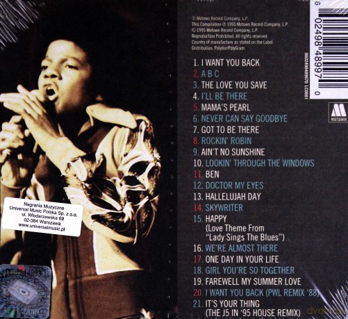 The Jackson 5 Five: The Very Best Of Michael Jackson with The Jackson Five (Eco Style) [CD]