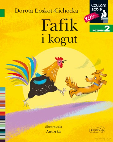 Fafik i kogut. Czytam sobie. Poziom 2 - Dorota Łoskot-Cichocka [KSIĄŻKA]