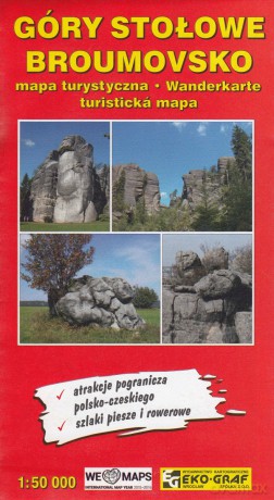 Góry Stołowe Broumovsko 1:50 000 [KSIĄŻKA]