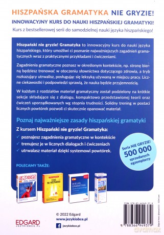Hiszpański nie gryzie! Gramatyka - Joanna Ostrowska [KSIĄŻKA]