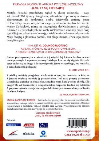 Jezu, Ty się tym zajmij! o. Dolindo Ruotolo. Życie i cuda - Joanna Bątkiewicz-Brożek [KSIĄŻKA]