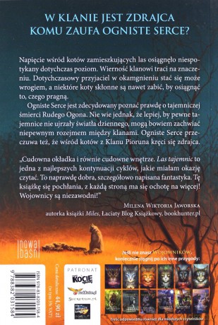 Las tajemnic. Wojownicy - Erin Hunter [KSIĄŻKA]