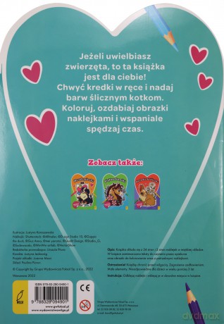 Milusie kotki. Słodkie zwierzaki - Opracowanie zbiorowe [KSIĄŻKA]