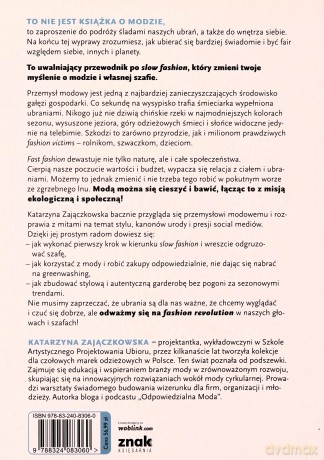 Odpowiedzialna moda. Guilt-free przewodnik po slow fashion - Katarzyna Zajączkowska [KSIĄŻKA]