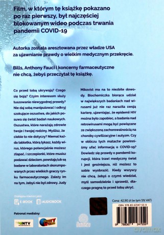 Pandemia kłamstw. Szokująca prawda o skorumpowanym świecie nauki i epidemiach, których mogliśmy uniknąć - Judy Mikovits, Kent Heckenlively [KSIĄŻKA]