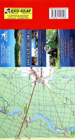 Piława-Gwda Rurzyca szlaki kajakowe 1:50 000 [KSIĄŻKA]