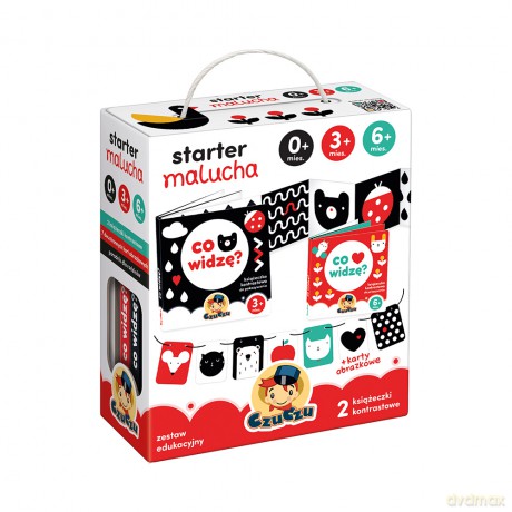 Starter malucha Co widzę 0-3-6 mies. - Opracowanie Zbiorowe [KSIĄŻKA]