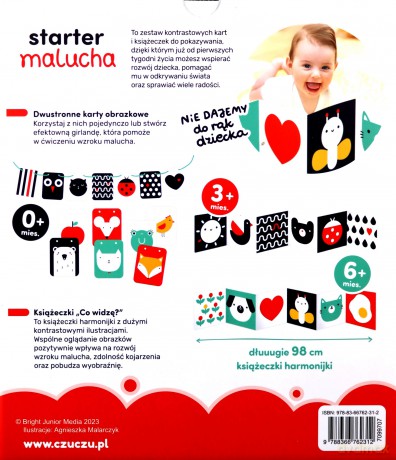 Starter malucha Co widzę 0-3-6 mies. - Opracowanie Zbiorowe [KSIĄŻKA]