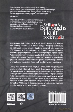 William S. Burroughs i kult Rock'n'Rolla - Rae Casey [KSIĄŻKA]