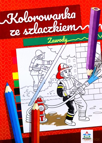 Zawody. Kolorowanka ze szlaczkiem - Natalia Logvanova [KSIĄŻKA]