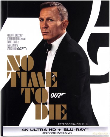 No Time to Die (007 James Bond Nie czas umierać) [Blu-Ray 4K]+[Blu-Ray]