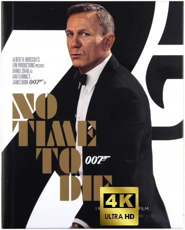 No Time to Die (007 James Bond Nie czas umierać) [Blu-Ray 4K]+[Blu-Ray]